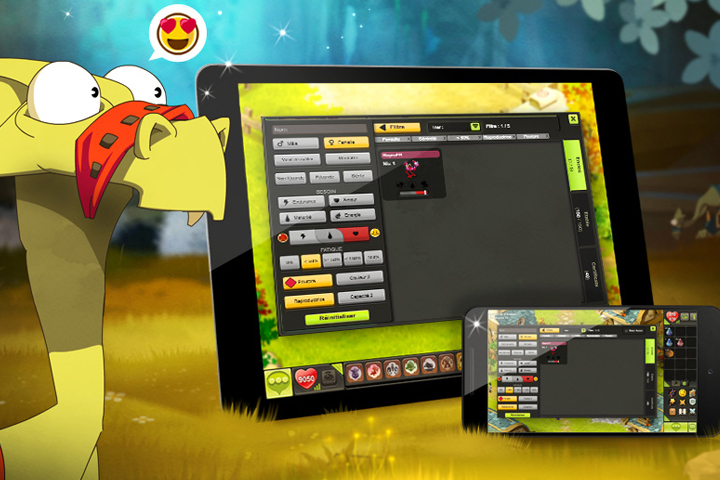 DOFUS Touch : Déplacer l'interface et les sorts en bas en changeant la résolution sur Android, root et sans root
